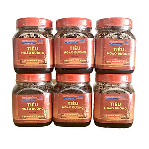 Combo 6 hũ tiêu ngào đường đặc sản Phú Quốc