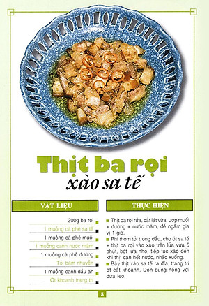 Sách 60 Món Ăn Được Ưa Thích - Món Thịt Heo