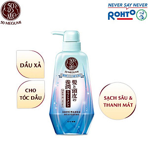 Dầu xả ngăn rụng tóc, sạch sâu thanh mát 50 Megumi Fresh & Clean Conditioner 400ml