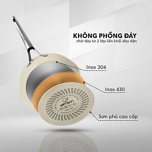 Chảo Inox liền khối Elmich Hera