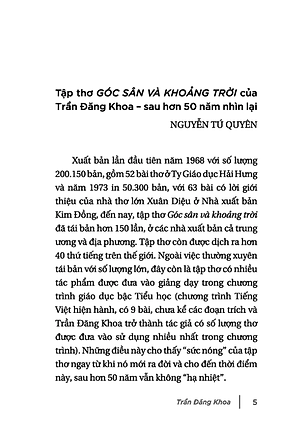 Góc Sân Và Khoảng Trời - Trần Đăng Khoa (TV)