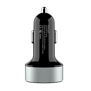 Tẩu sạc kép USB Z26 trên ô tô nhãn hiệu Hoco