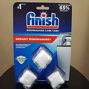 Viên vệ sinh máy rửa bát FINISH ( VỈ 3 VIÊN - ĐỨC CHÍNH HÃNG)