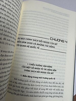 CHÍNH SÁCH ĐỐI NGOẠI MỸ DƯỚI THỜI CHÍNH QUYỀN JOE BIDEN VÀ NHỮNG TÁC ĐỘNG TỚI QUAN HỆ QUỐC TẾ - Lê Công Tiến, Trần Huyền Trang - Nhà xuất bản Chính Trị Quốc Gia Sự Thật.