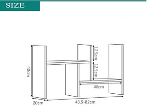 Kệ Sách Để Bàn Tiện Ích