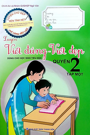 Sách Luyện Viết Đúng, Viết Đẹp 2 - Tập 1