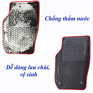 Thảm lót sàn cao su xe Ford Everest 2017- 2023 không mùi, không thấm nước