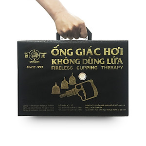 Bộ giác hơi không dùng lửa Duy Thành YGH02 (Vali 15 ly giác hơi phiên bản 2020) - được bộ y tế cấp phép lưu hành an toàn cho sức khỏe | Fireless cupping therapy