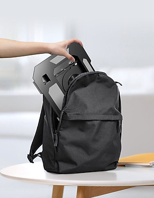 Kệ đỡ giá đỡ đế tản nhiệt cho laptop, máy tính hợp kim nhôm gấp gọn xoay 360 độ nhiều nấc độ cao K2 - Hàng chính hãng