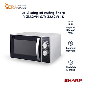Lò Vi Sóng Cơ Sharp R-31A2VN-S (23 Lít) - Hàng chính hãng