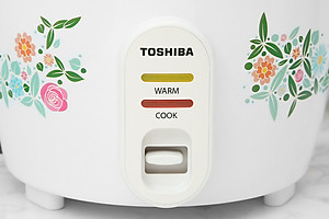Nồi cơm nắp rời Toshiba RC-18MH1PV(F) 1.8 lít - Lòng nồi hợp kim nhôm chống dính - Hàng chính hãng, Bảo hành 12 tháng