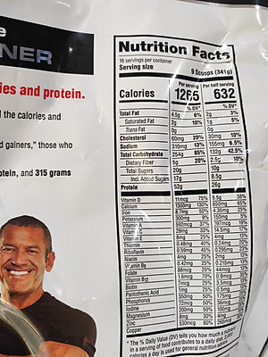 Sữa Tăng Cân Labrada Muscle Mass Gainer 12Lbs (5.4kg), Hỗ Trợ Tăng Cân Tăng Cơ Nhanh