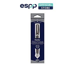 Bút viết máy cao cấp mực đều đẹp màu Xanh đen/ Hồng Ánh Cam/ Bạc - HELIX