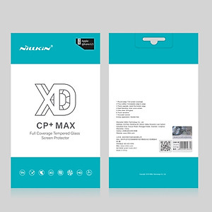 Miếng dán Kính Cường Lực full 3D cho iPhone XS MAX / iPhone 11 Pro Max Nillkin XD CP+Max - Hàng Chính Hãng