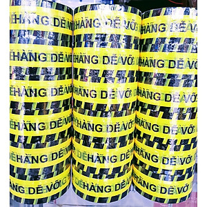  1 CUỘN BĂNG KEO HÀNG DỄ VỠ 100YA (1 CUỘN)