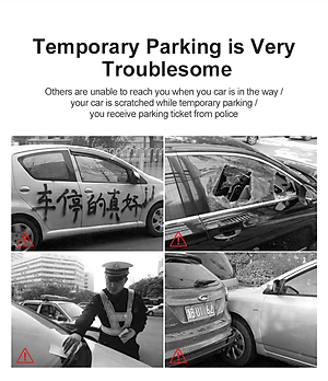 Bảng hiển thị số trên ô tô xe hơi dạ quang hiệu WiWU Lotto Vehicle CH021 - dễ dàng nhìn thấy trong đêm tối, thiết kế kim loại chắc chắn, siêu nhỏ gọn - Hàng nhập khẩu