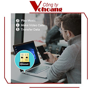 Bộ Thu Phát Bluetooth TP-Link UB400 USB Nano Bluetooth 4.0 - Hàng Chính Hãng