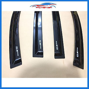 Vè che mưa cho xe ô tô MG ZS 2021-2022 vè đen bảo vệ trang trí xe