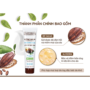 Kem dưỡng ẩm làm mềm bảo vệ da tay Evoluderm 150ml