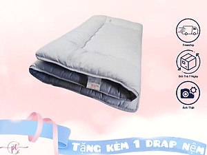 Nệm Ngủ Trải Sàn Xuất Nhật 1m / 1m2 / 1m4 / 1m6 / 1m8 Có Thể Gấp Gọn Dễ Di Chuyển Tặng Kèm Drap Nệm