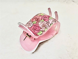 Kẹp tóc càng cua thiết kế mới đầu tròn đơn giản thời trang - Kẹp tóc 2 lớp rất chắc chắn ( nhựa tốt )