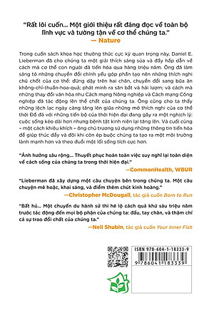 Sách Câu Chuyện Cơ Thể Con Người: Tiến Hóa, Sức Khỏe Và Bệnh Tật