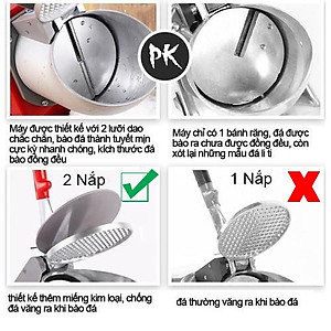 Máy bào đá,xay đá tuyết 4 lưỡi bào đá cực mịn- hàng nhập khẩu