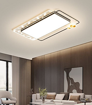 Đèn trần MONSKY BONNIE hiện đại trang trí nội thất cao cấp 3 chế độ ánh sáng có khiển từ xa