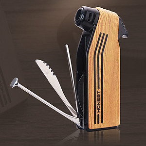 Vỏ Hột Quẹt Bật Lửa Gas Honest BCZ-774 Lửa Ngang Tiện Lợi - Nhiều Màu