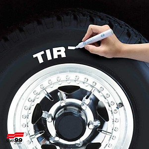 Bút Sơn Lốp Xe Màu Trắng Tire Marker White B-133 SOFT99 Japan