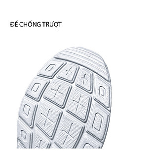 Giày thể thao nữ, giày chạy bộ đế êm nhẹ, thoáng khí đế cao su đúc, chống trơn trượt hạn chế mòn  – GNU1004A