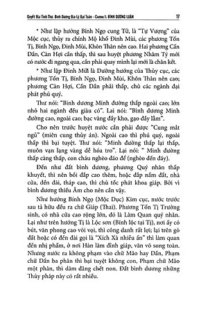 Sách Quyết Địa Tinh Thư - Bình Dương Địa Lý Đại Toàn