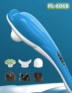 Máy massage cầm tay cá heo Puli PL-606B - Điện tử