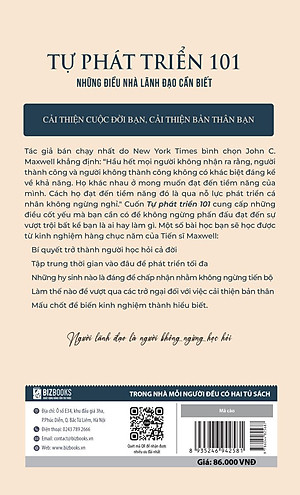 Sách Tự phát triển 101 - Self Improvement 101