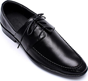 Giày Tây Nam Da Bò Huy Hoàng HT7109 - Đen