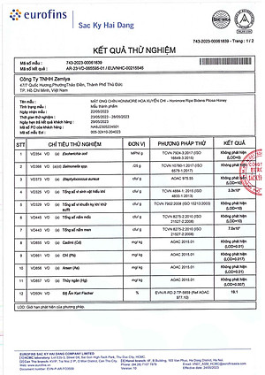 Combo Mật ong rừng nguyên chất Hoa Xuyến Chi Honimore 1kg - giúp tăng cường đề kháng