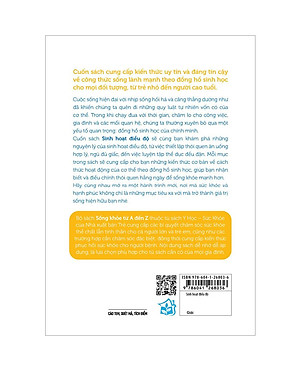 Sách Y học & Sức khỏe. Sống khỏe từ A đến Z. Sinh hoạt điều độ