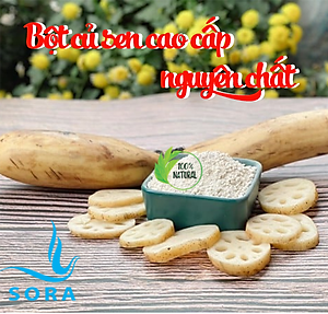 Sora Bột củ sen cao cấp nguyên chất 