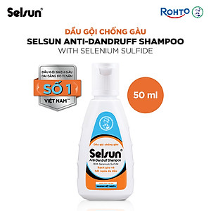 Dầu gội Selsun chống gàu, sạch gàu & hết ngứa da đầu Selsun Anti-Dandruff Shampoo 50ml