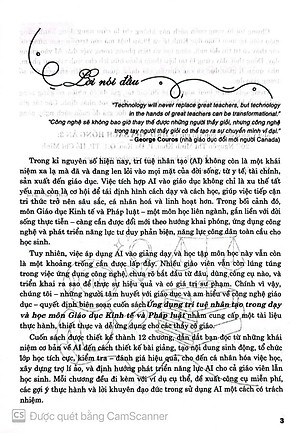 Sách - Ứng dụng trí tuệ nhân tạo AI trong dạy và học giáo dục kinh tế và pháp luật (dành cho giáo viên và học sinh) HA