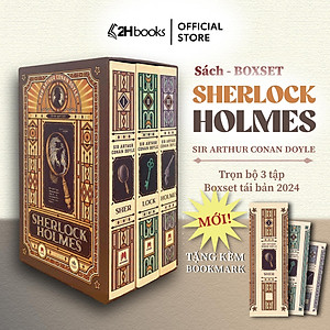 Sherlock Holmes Toàn Tập, Boxset Trọn Bộ 3 Tập - Tiểu Thuyết Trinh Thám (Tái Bản 2024) - 2HBooks
