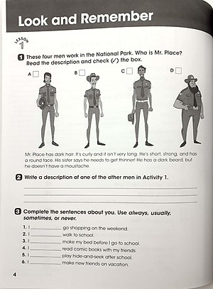 Look 4: Workbook With Online Practice