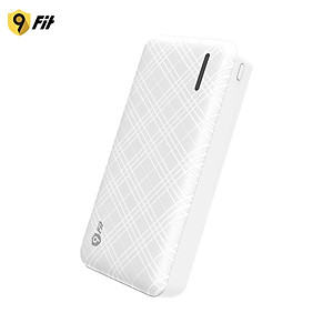 Sạc dự phòng 9FIT Lite 20,000mAh /3.7V Li-Polymer - 9PL20K03B, hỗ trợ sạc nhanh - Hàng chính hãng