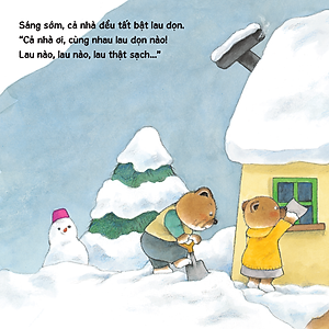 Chúc mừng năm mới - Sách tranh ehon Gấu con Kuma - Những chuyện nhỏ hàng ngày