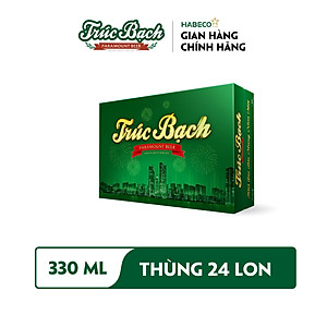 Bia Trúc Bạch - Thùng 24 lon 330ml