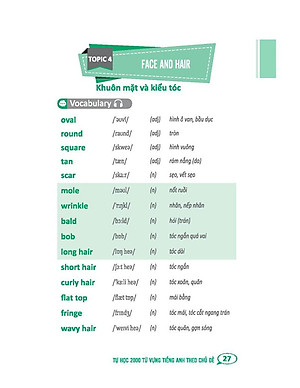 Tự Học 2000 Từ Vựng Tiếng Anh Theo Chủ Đề (Tái Bản)