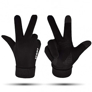 Găng tay da nam cảm ứng chống nước DCL01