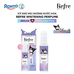Xịt khử mùi Refre x Kuromi Natural/Whitening Perfume 30ml