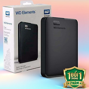 Ổ cứng di động WD Elements USB 500GB: Đối tác lưu trữ đáng tin cậy cho máy tính của bạn