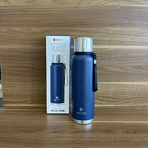 Bình giữ nhiệt Elmich EL8335 1 lít, Hàng chính hãng, inox 316, nắp dùng làm cốc - JoyMall